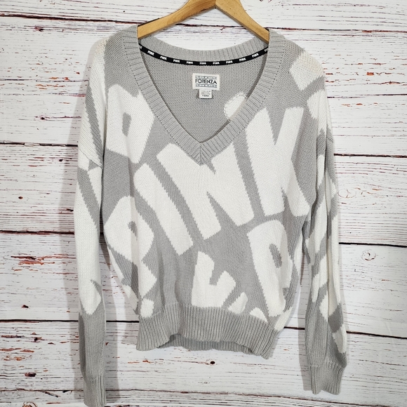 PINK Victoria's Secret Sweaters - PINK FORENZA Oversized Sweater